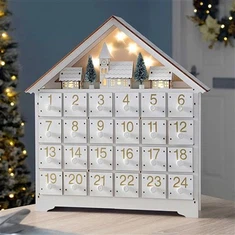 Trä DIY adventskalender