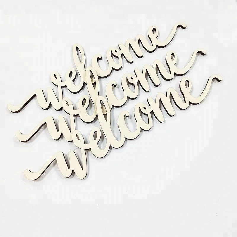 Wooden DIY Letter For Wedding